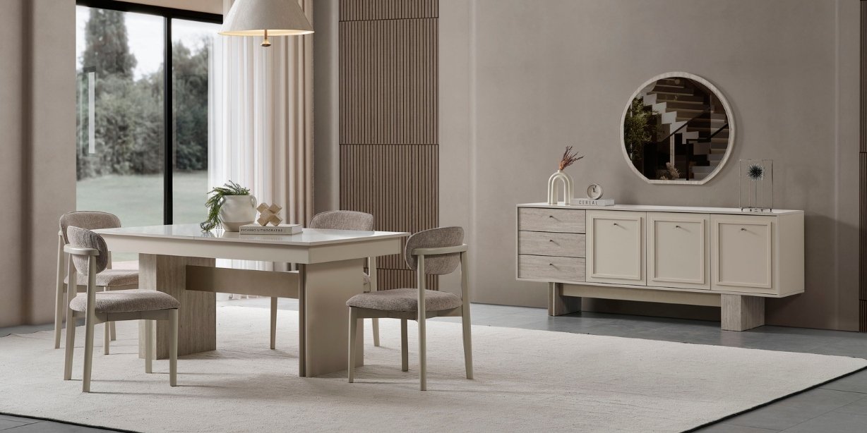 Hitit Yemek Odası Takımı