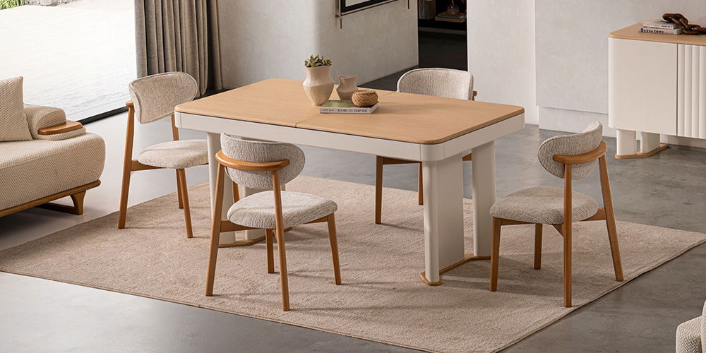 Kaju Yemek Odası Takımı