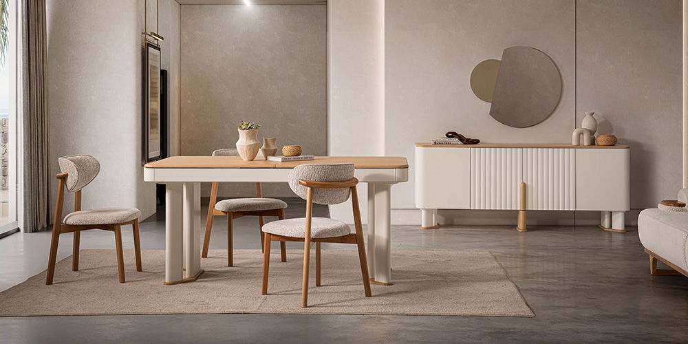 Kaju Yemek Odası Takımı