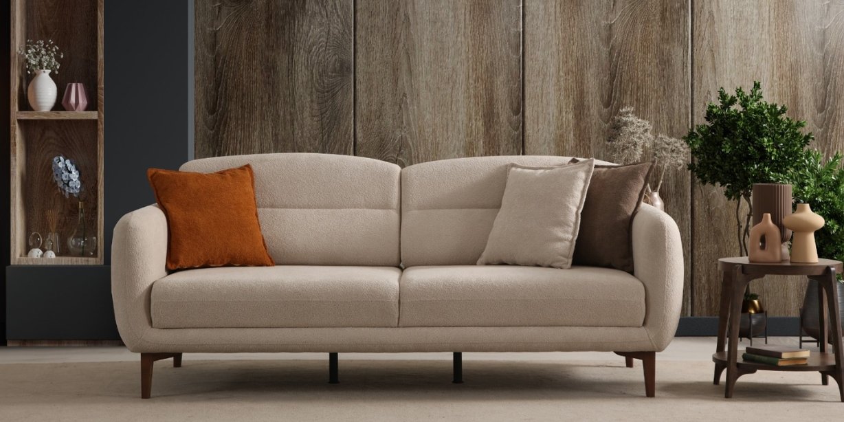 Nova Koltuk Takımı Ahşap Ayaklı