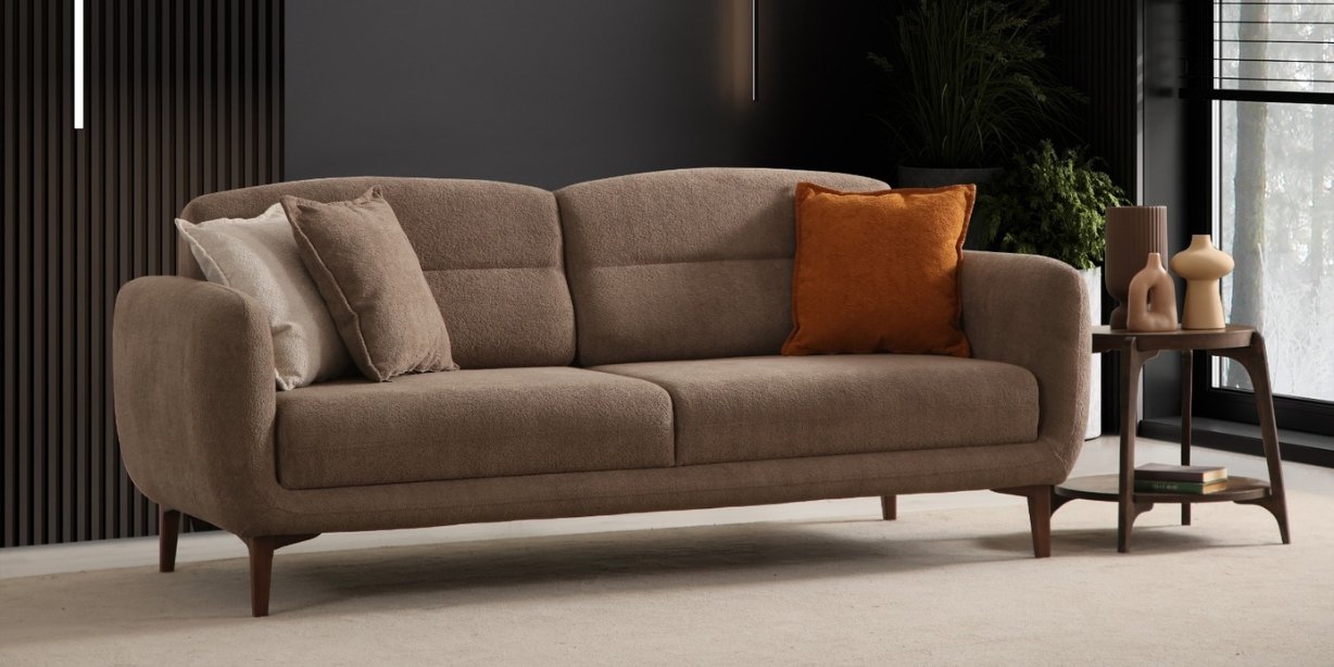 Nova Koltuk Takımı Ahşap Ayaklı