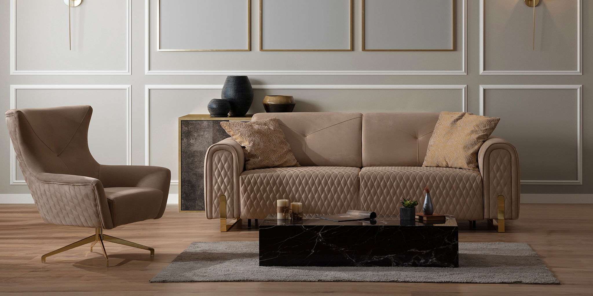 Versace Koltuk Takımı