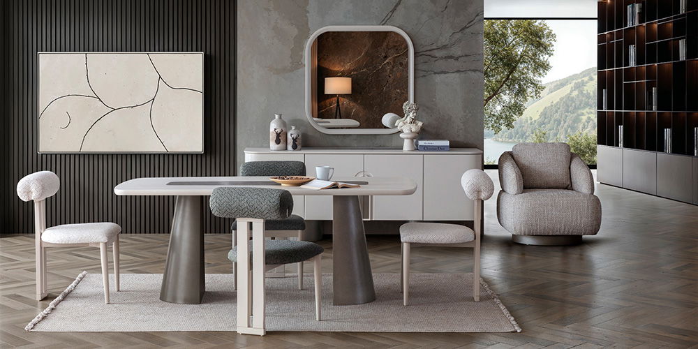 İnci Yemek Odası Takımı