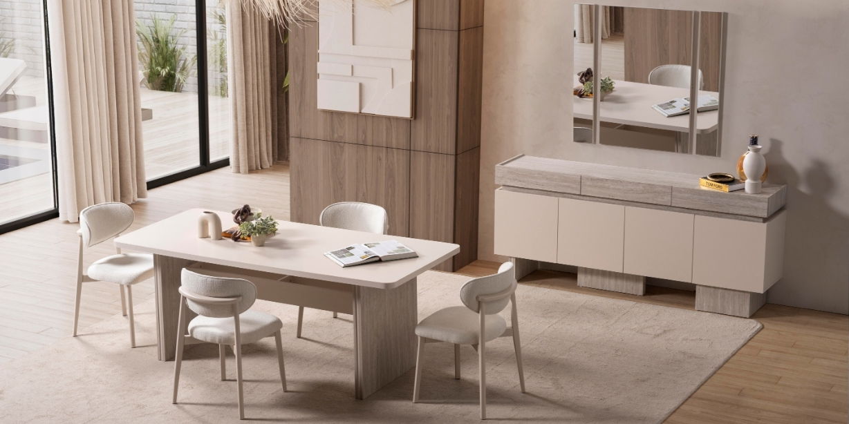 Mokka Yemek Odası Takımı