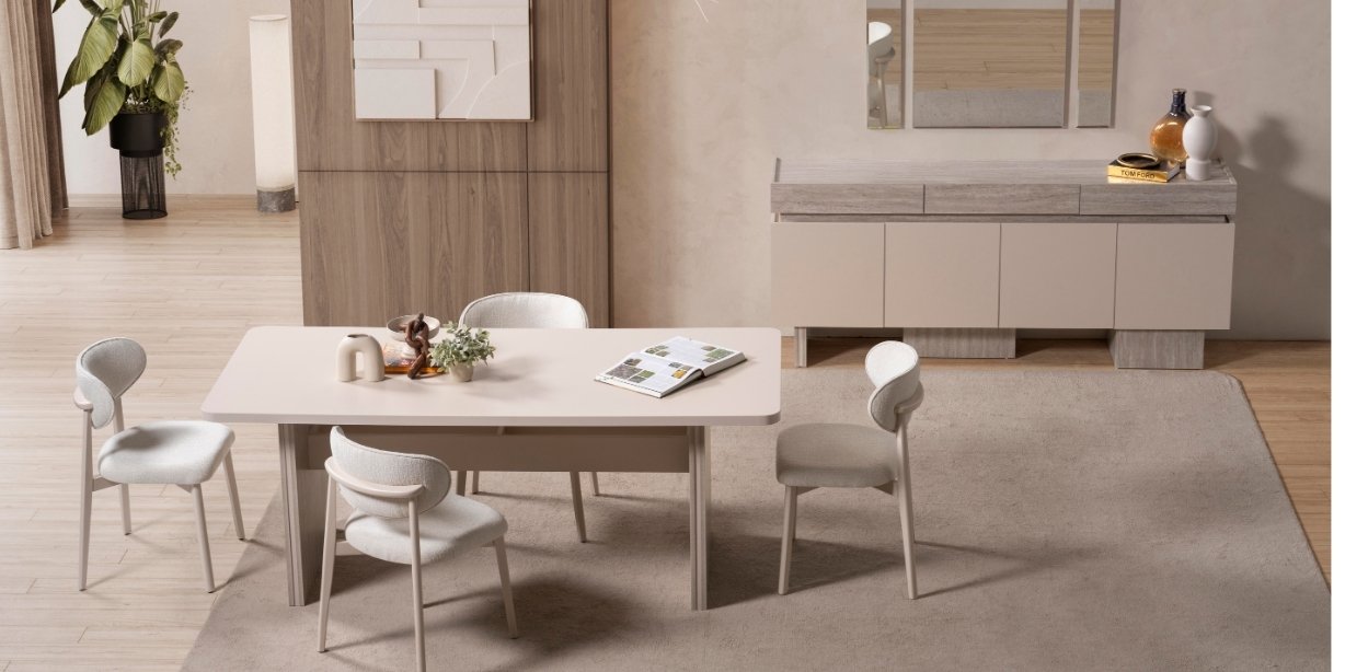 Mokka Yemek Odası Takımı