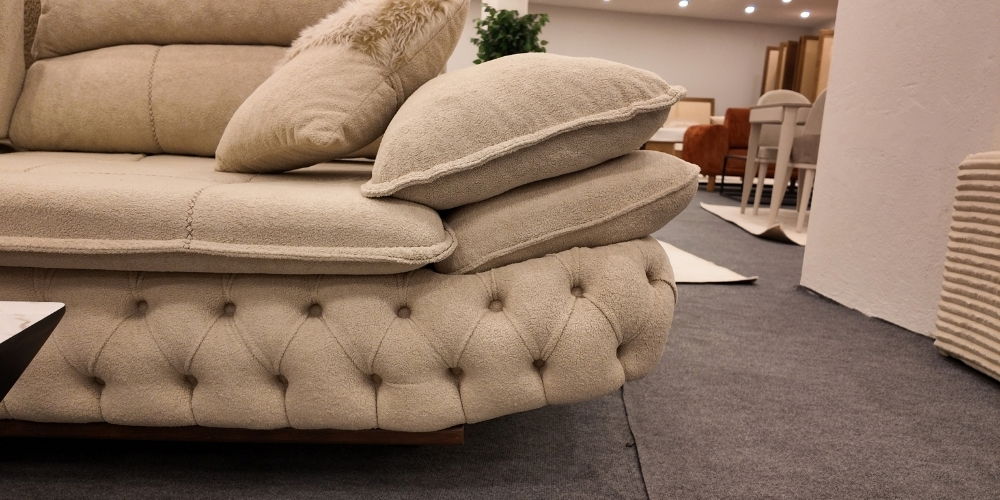 Keops Köşe Koltuk Takımı Teşhirden