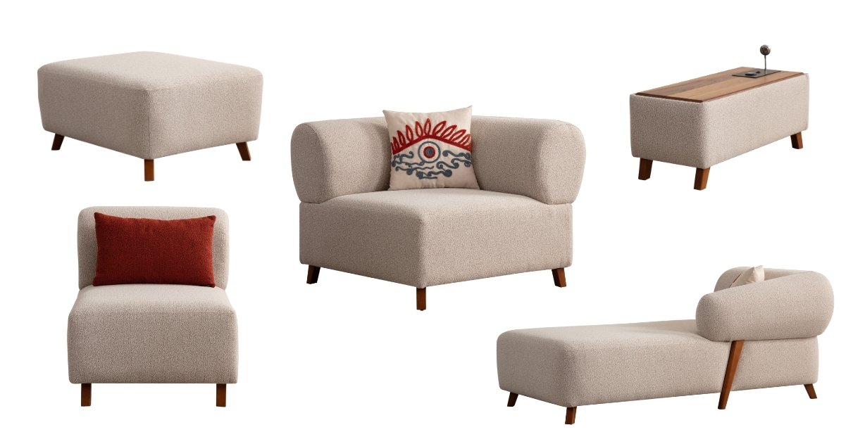 Cardea Modüllü Köşe Koltuk Takımı