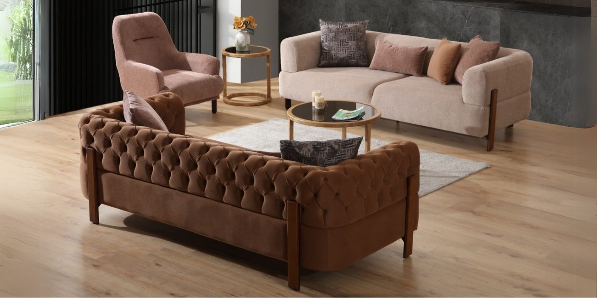 Cratos Wood Koltuk Takımı