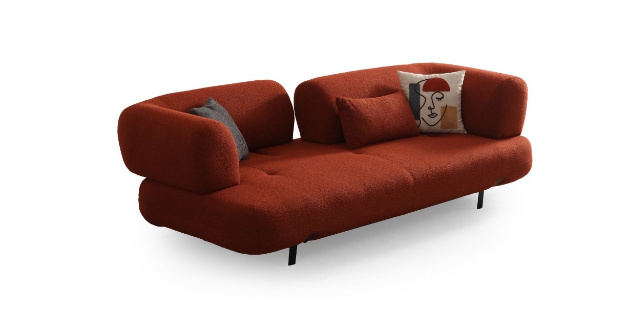 Manetti Koltuk Takımı Siyah Ayaklı