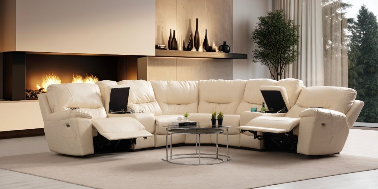 Ravella Reclinerli Köşe Koltuk Takımı