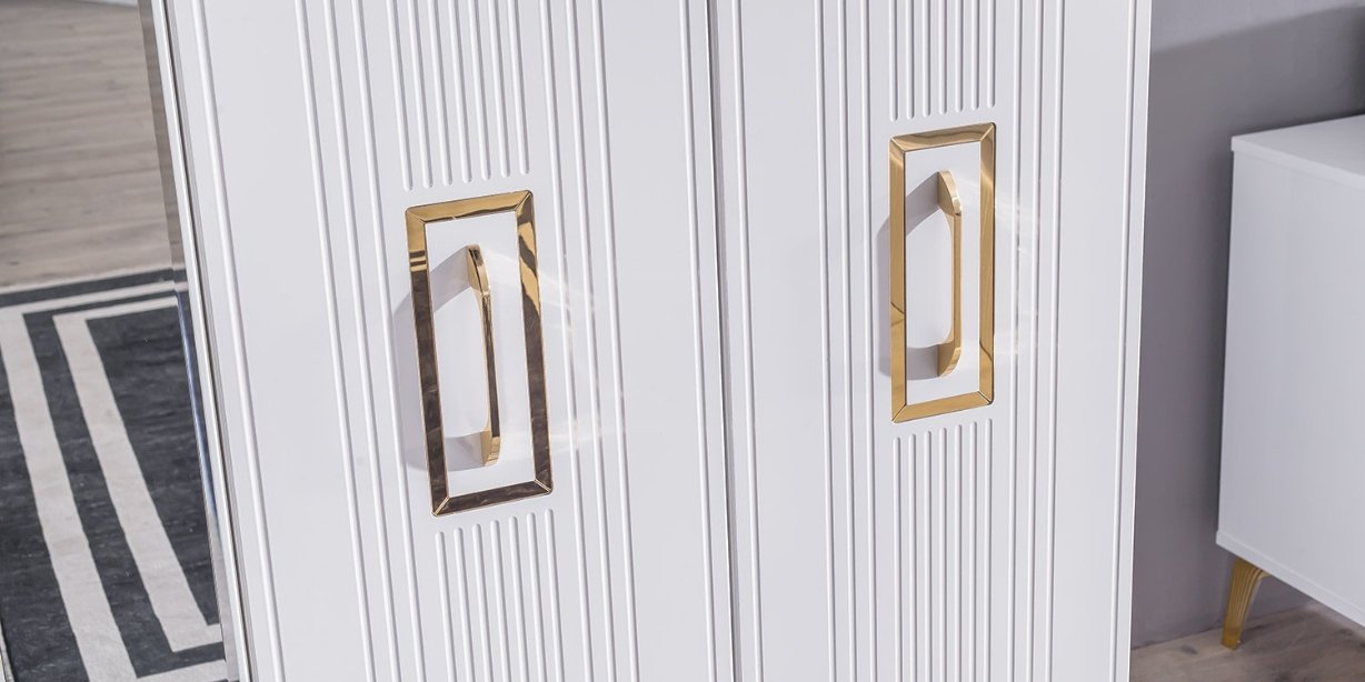 Rio Sarı Yatak Odası Takımı Mdf