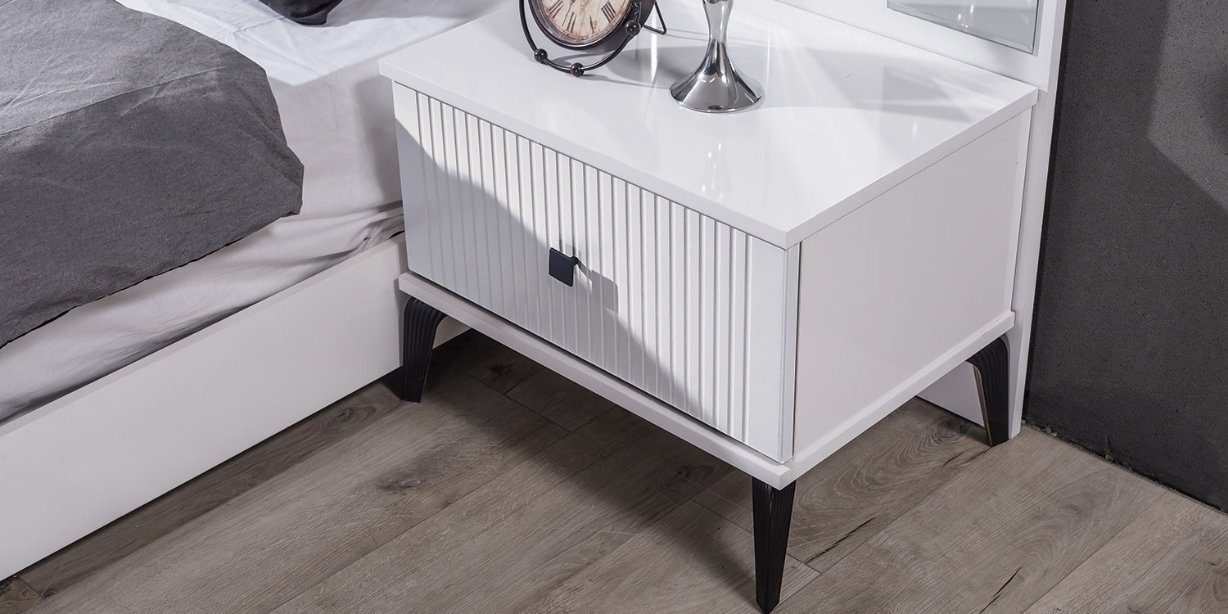 Still Beyaz Yatak Odası Takımı Mdf