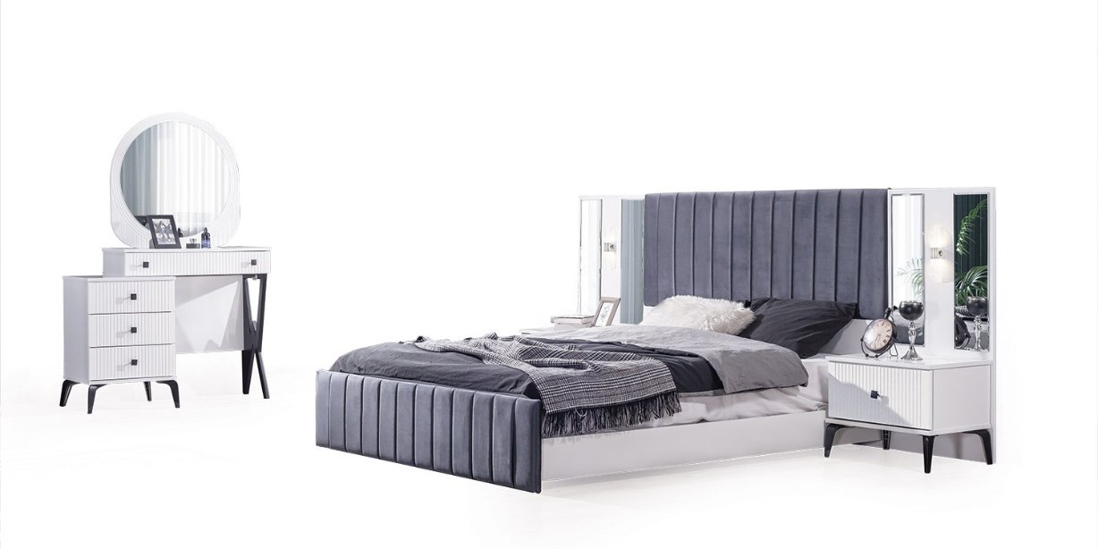 Still Beyaz Yatak Odası Takımı Mdf