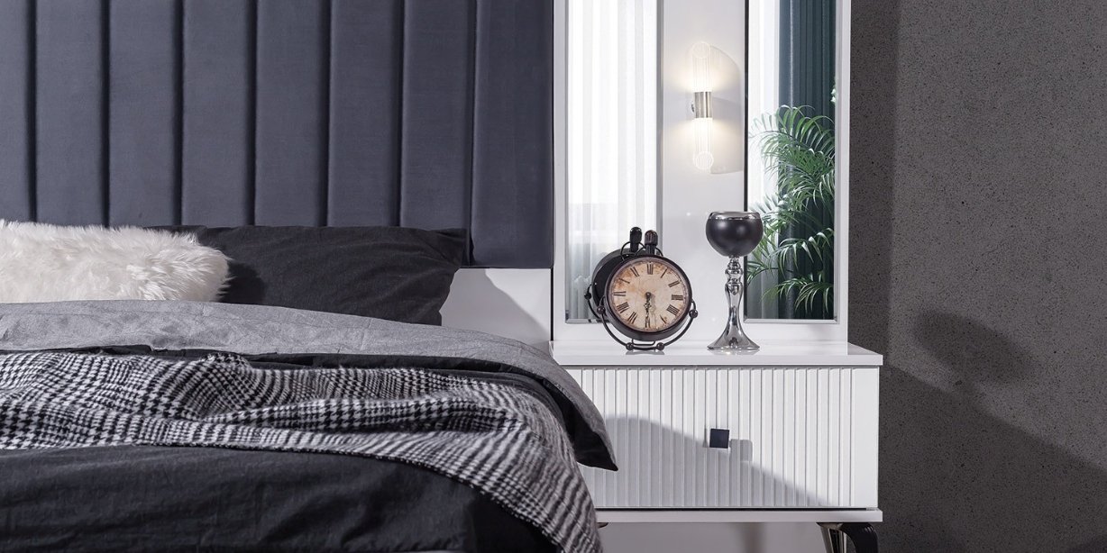 Still Beyaz Yatak Odası Takımı Mdf