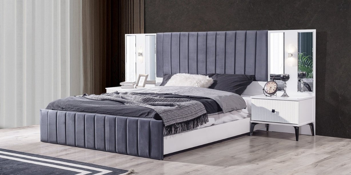 Still Beyaz Yatak Odası Takımı Mdf