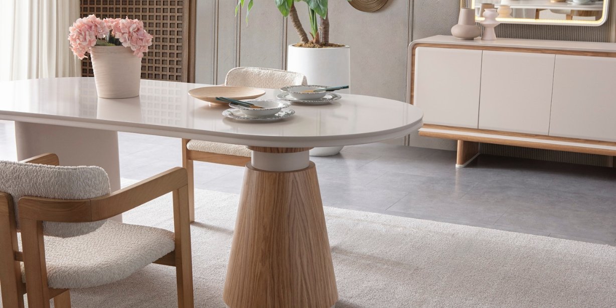 Latte Yemek Odası Takımı Bohem