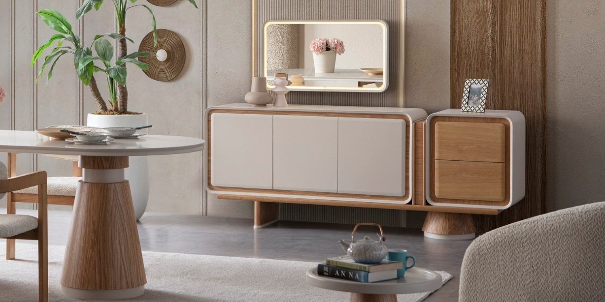 Latte Yemek Odası Takımı Bohem