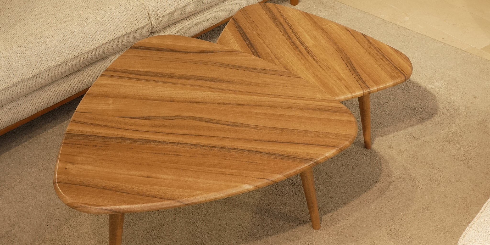 Delta İkili Orta Sehpa