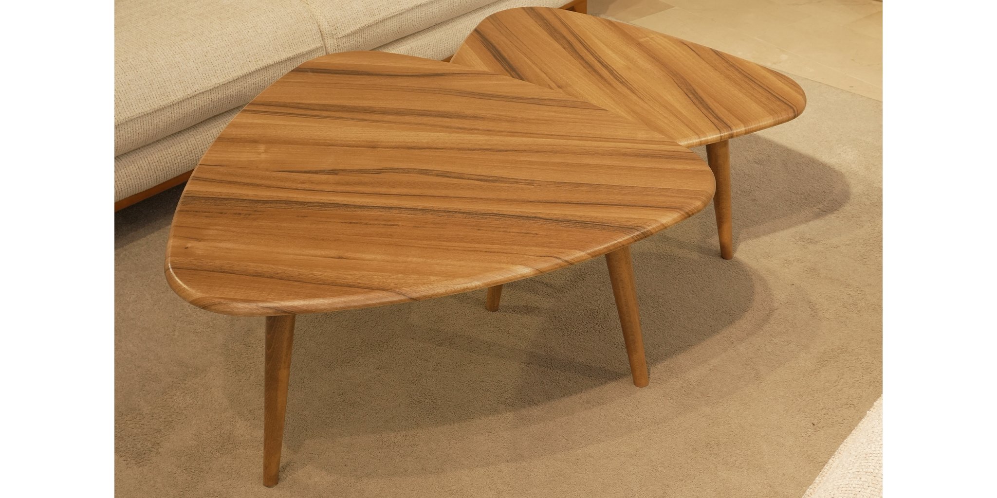 Delta İkili Orta Sehpa