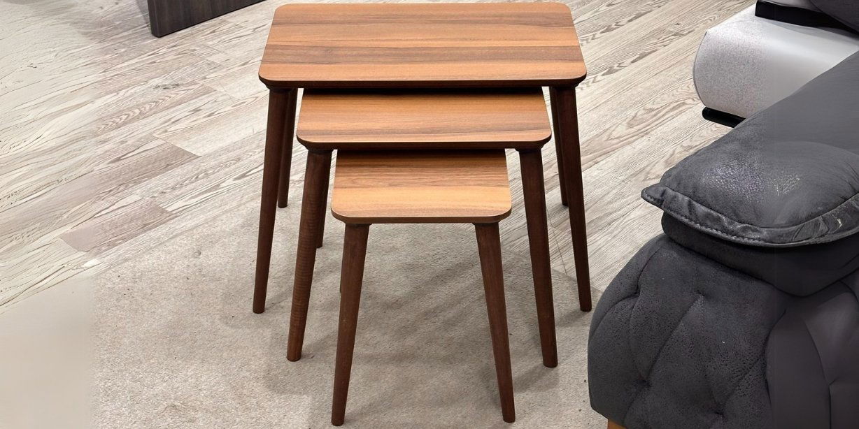 Yağmur Zigon Sehpa Ceviz