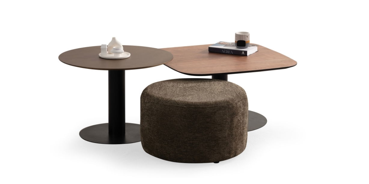 Benny Ceviz Orta Sehpa Seti