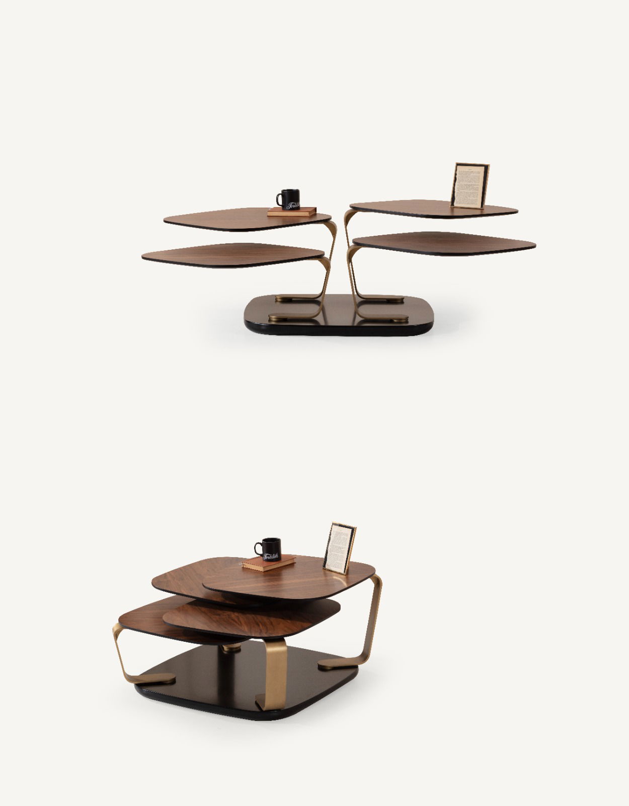 Bentley Fonksiyonel Orta Sehpa Ceviz