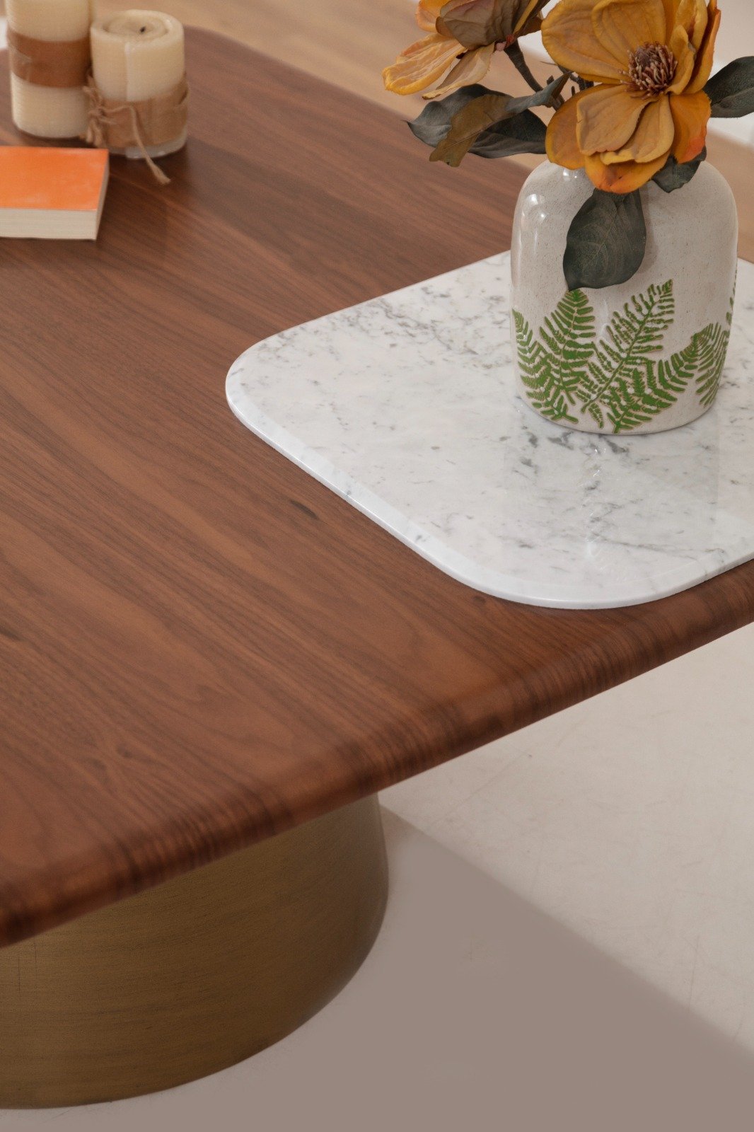 Bueno Orta Sehpa Beyaz Prinç