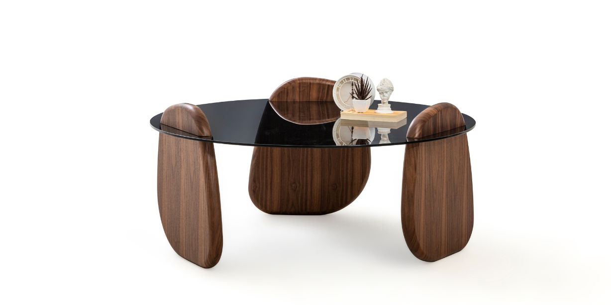 Markiz Orta Sehpa Seti Ceviz