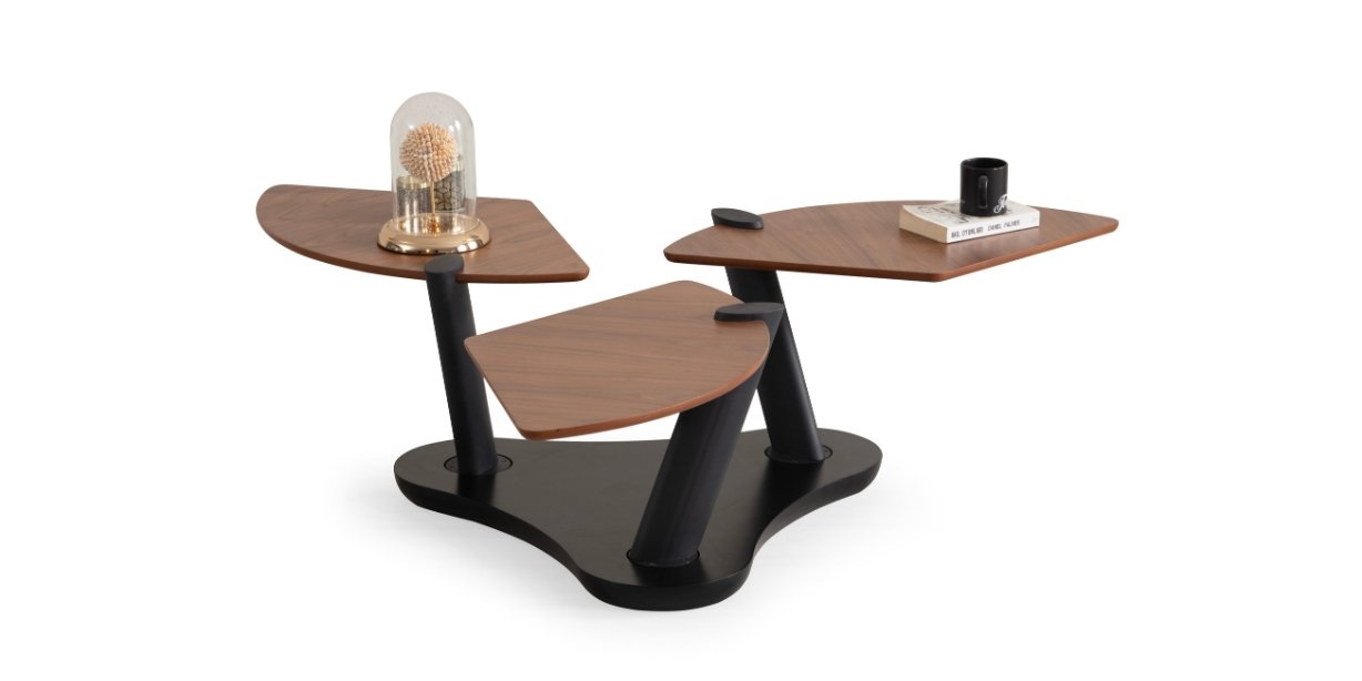 Picasso Fonksiyonel Orta Sehpa Siyah