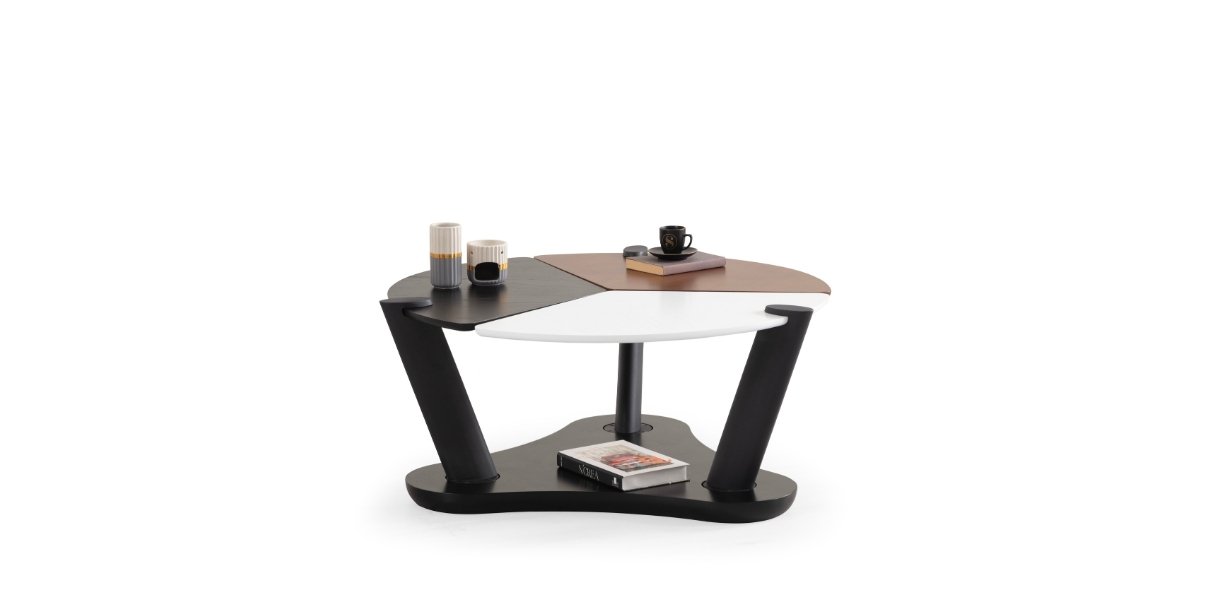 Picasso Renkli Orta Sehpa