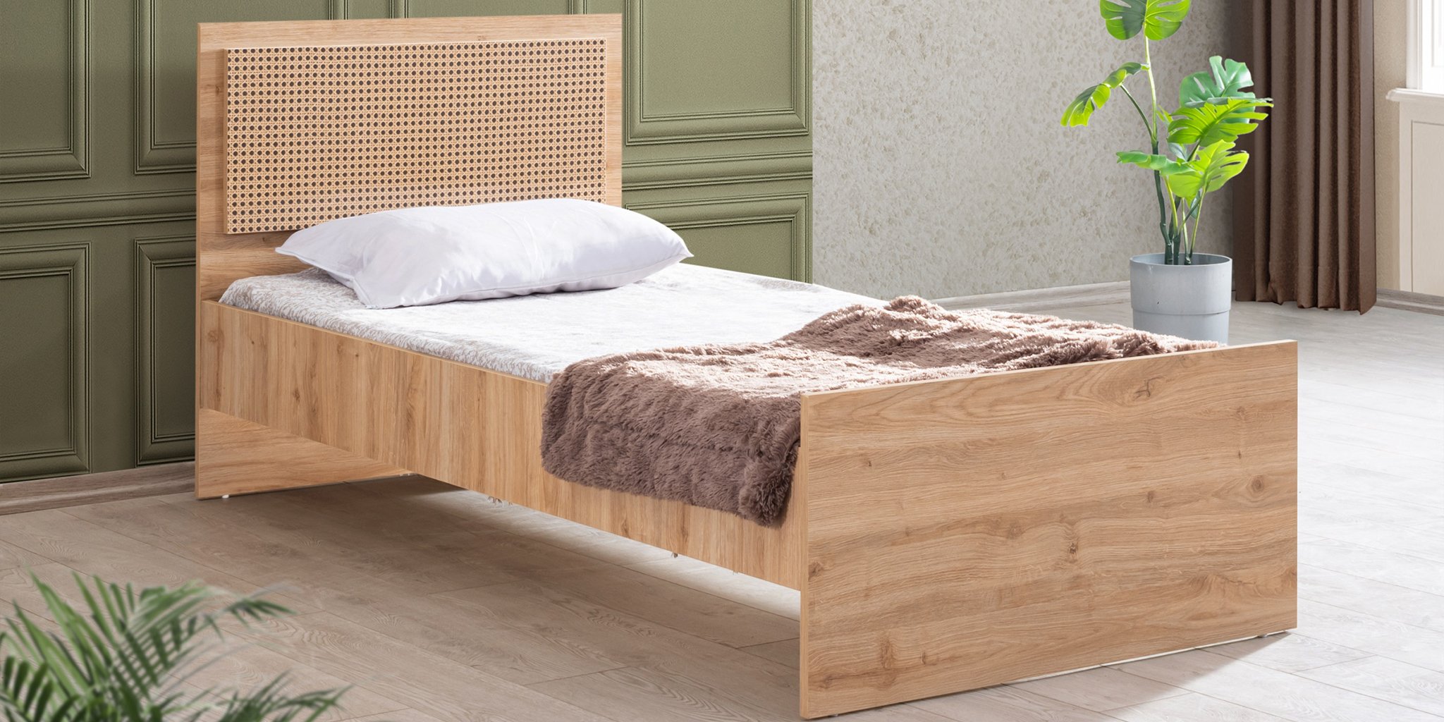 Rustik Dörtlü Ranza Seti