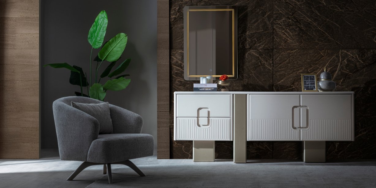 Parla Modern Yemek Odası Takımı