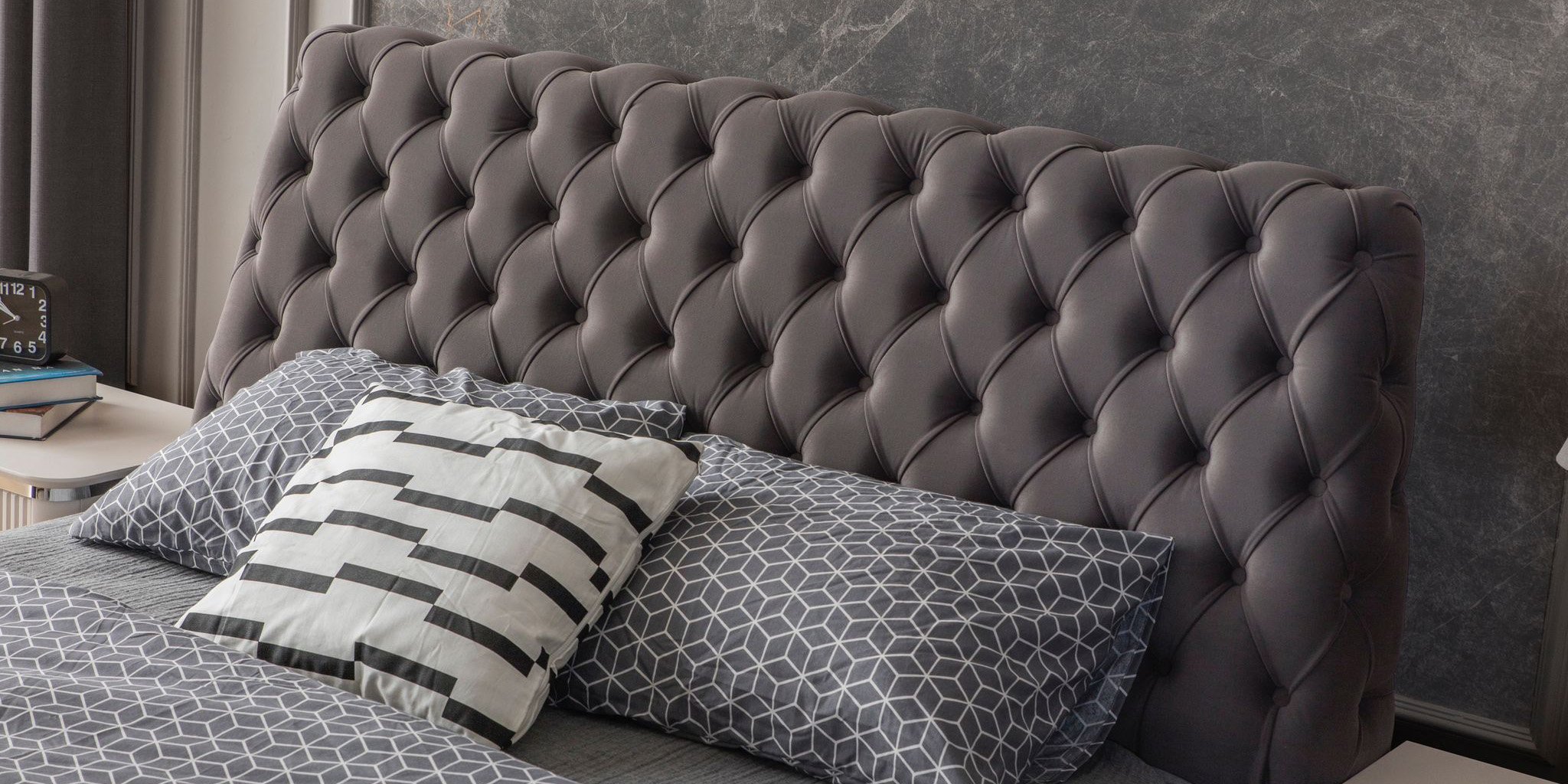 Royal Gümüş Yatak Odası Takımı