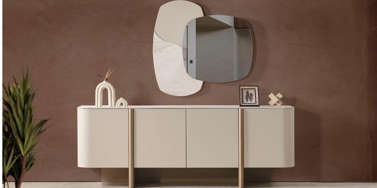 Ahuse Bronz Yemek Odası Takımı