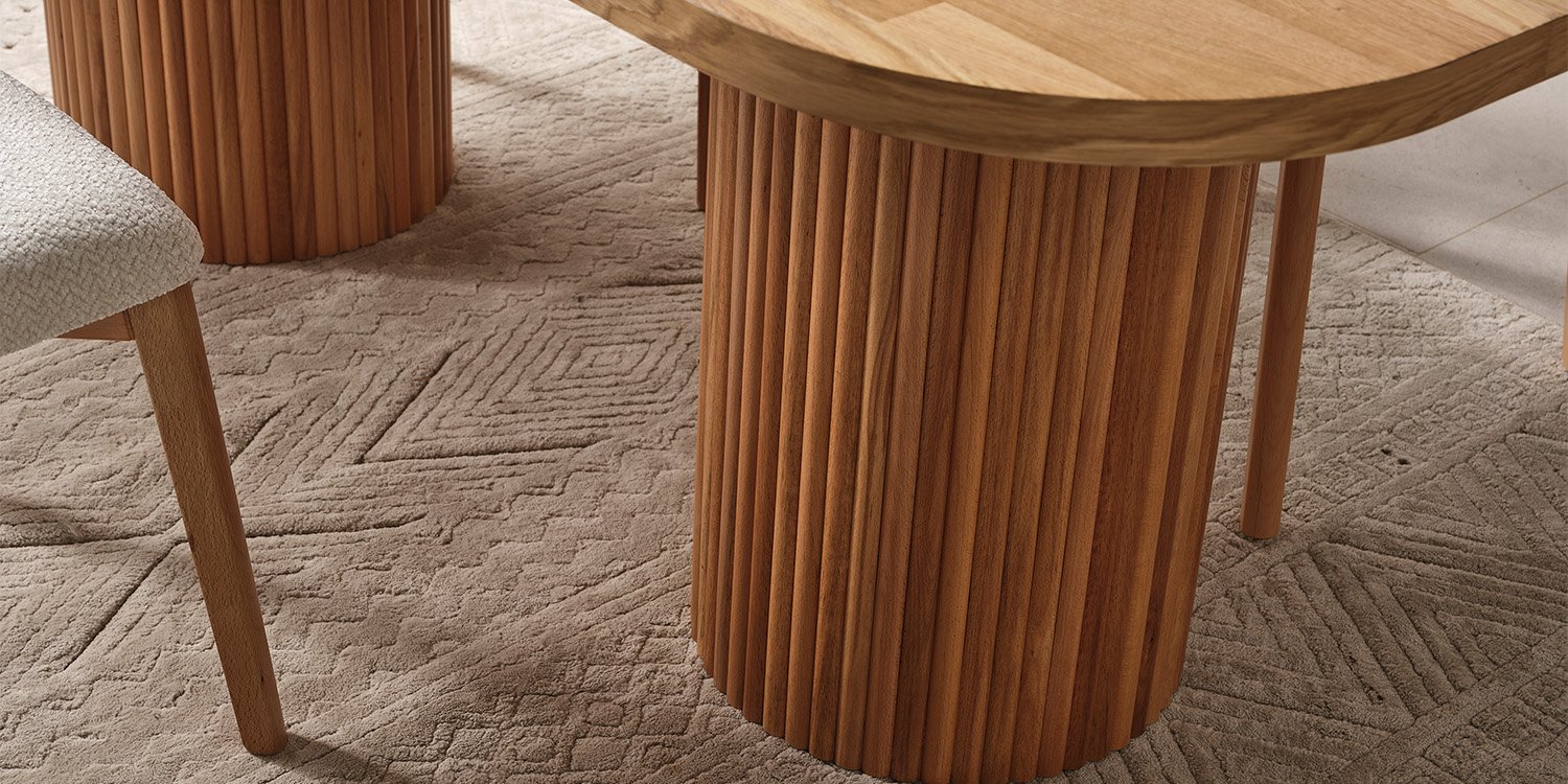 Bohem Yemek Odası Takımı Oval