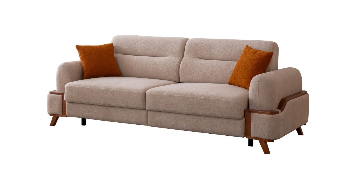 Resital Krem Köşe Koltuk Takımı