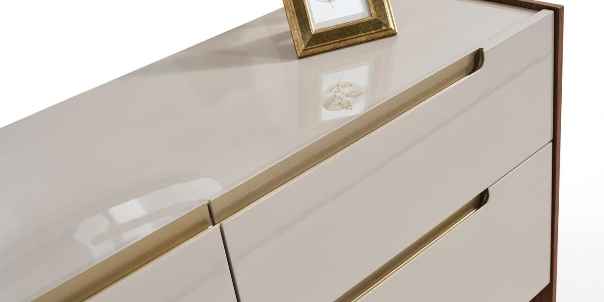 Gloria Yatak Odası Takımı Krem