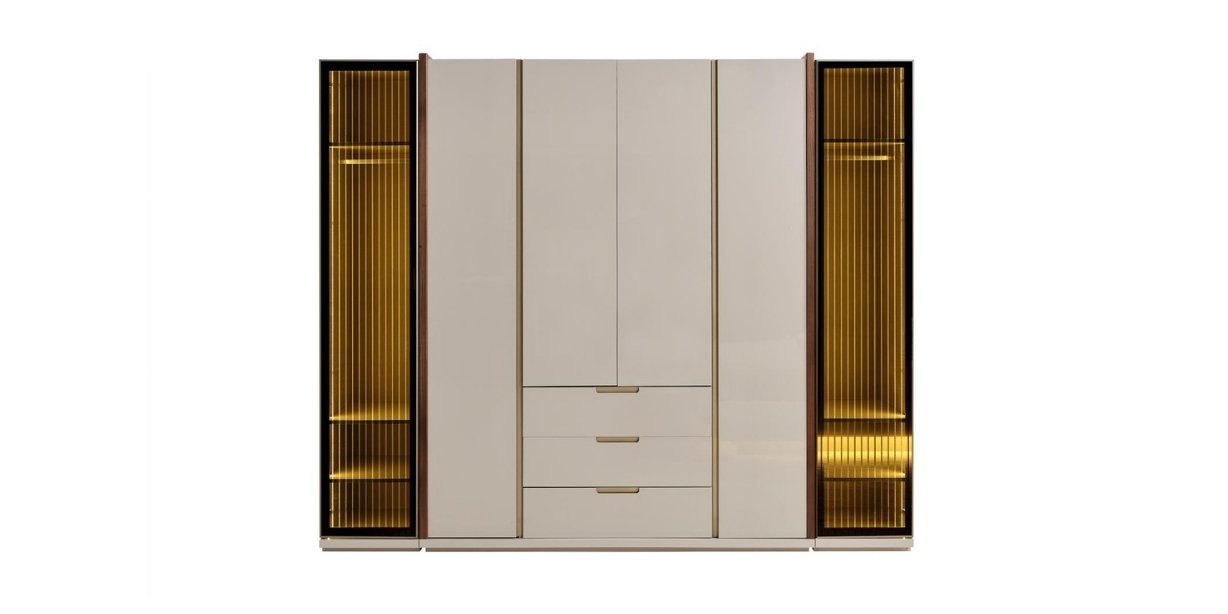 Gloria Yatak Odası Takımı Krem