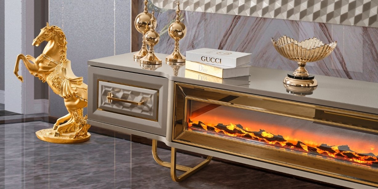 Lounge Tv Ünitesi Nehir Kumu