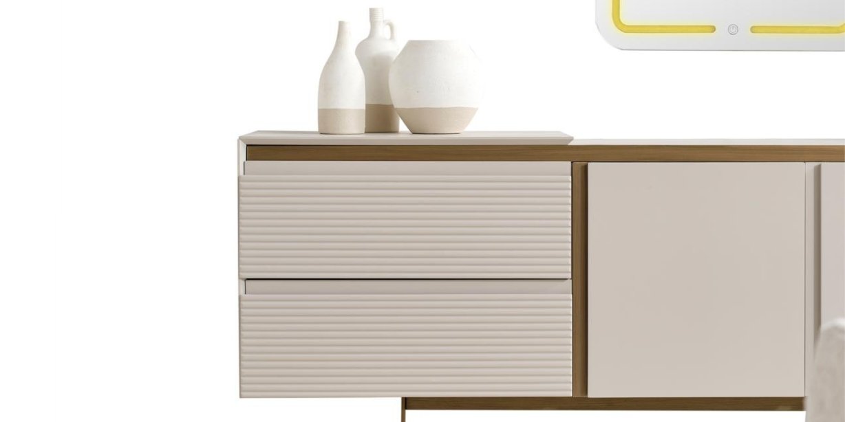 Moon Yemek Odası Takımı Ekru