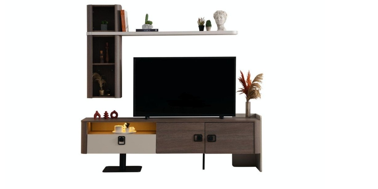 Prada Tv Ünitesi Koyu Ceviz
