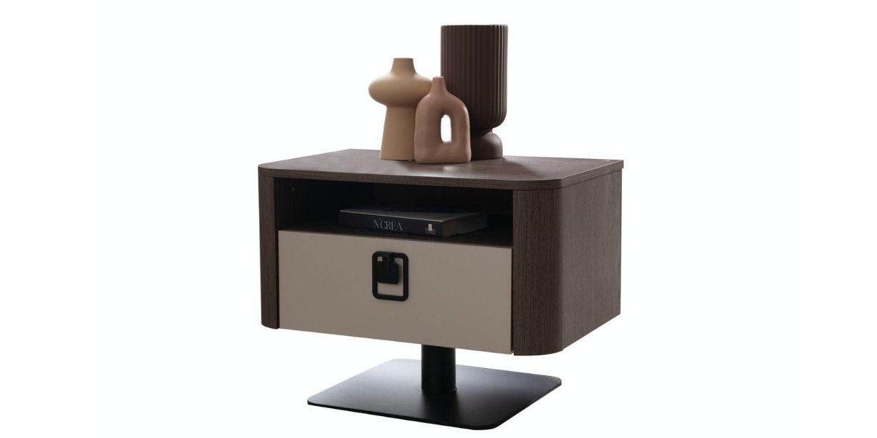 Prada Yatak Odası Takımı Koyu Ceviz