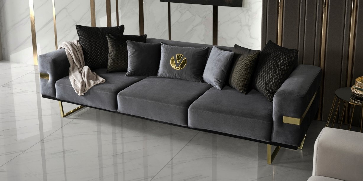 Premier Karamel Koltuk Takımı