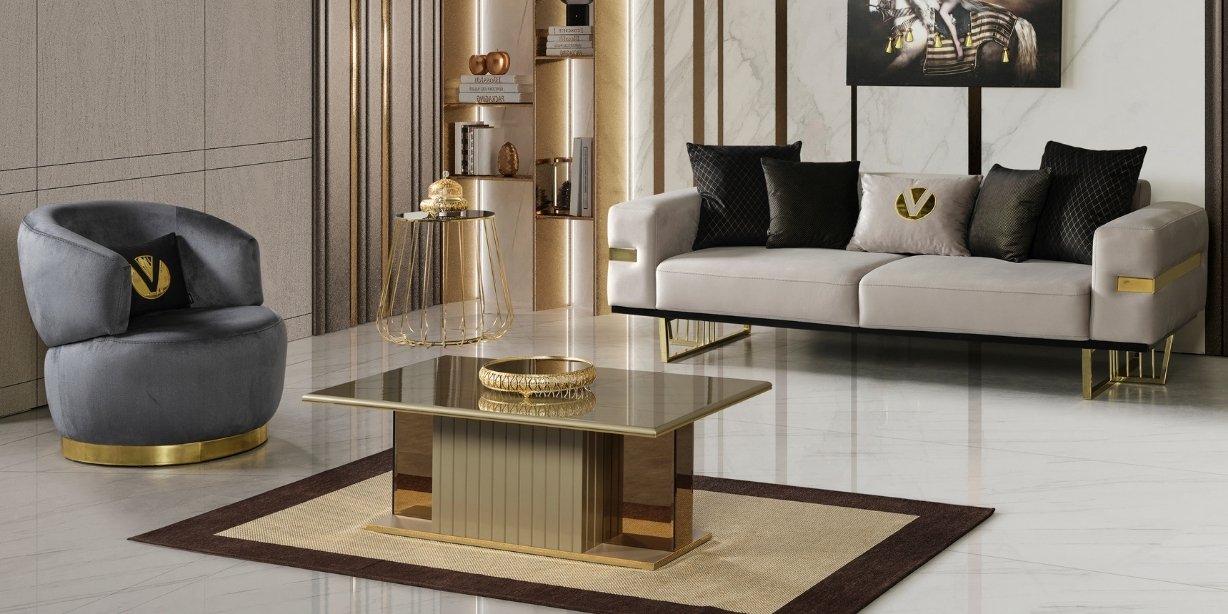 Premier Karamel Koltuk Takımı