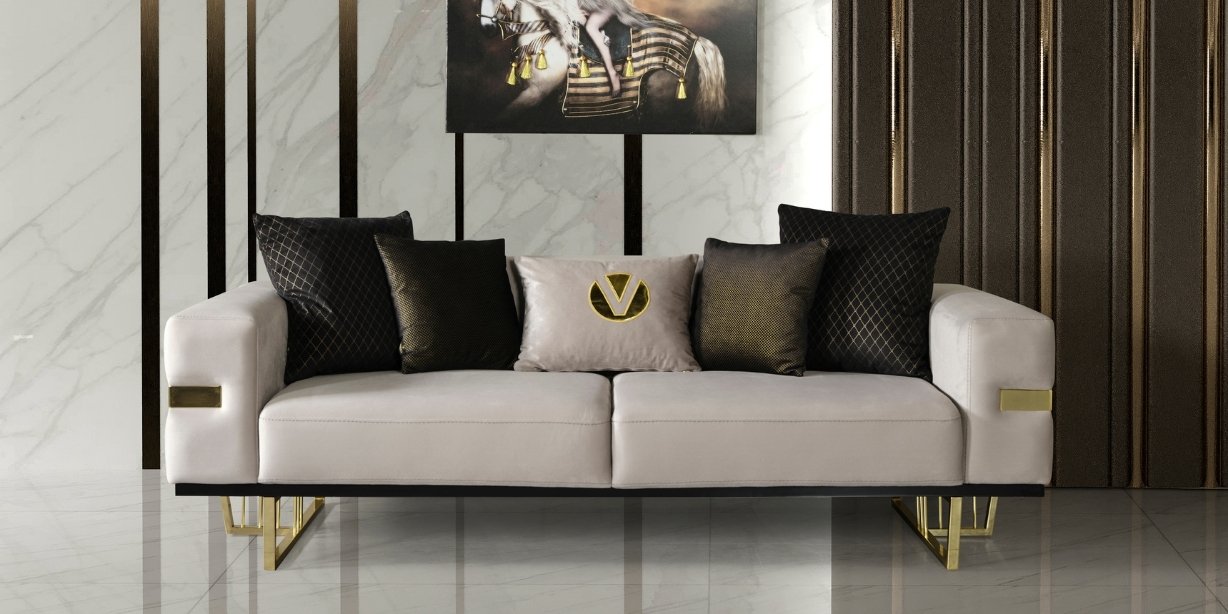 Premier Karamel Koltuk Takımı