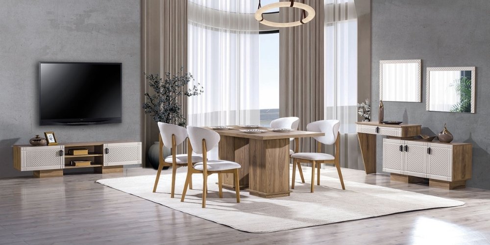 Luna Yemek Odası Takımı