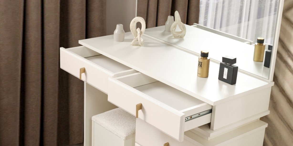 Masal Yatak Odası Takımı Krem