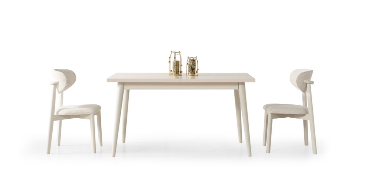 Masal Yemek Odası Takımı Krem