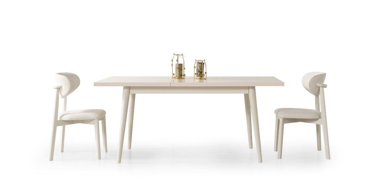 Masal Yemek Odası Takımı Krem