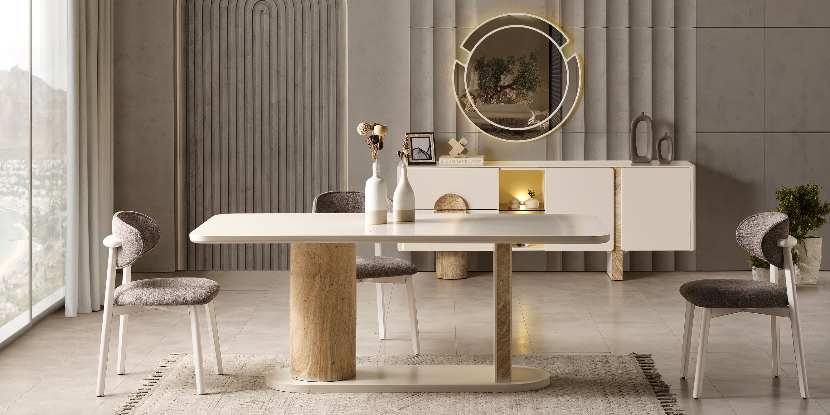 Serene Yemek Odası Takımı